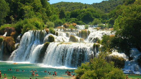 Skradinski Buk Wasserfall