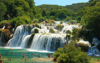Skradinski Buk Wasserfall