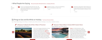 Easy Reserve Homepage, Bewertungen und Blog