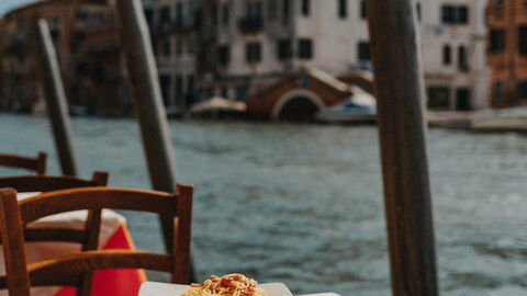 Essen in Venedig