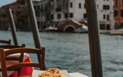 Essen in Venedig