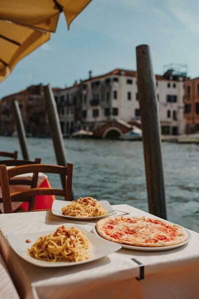 Essen in Venedig