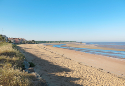 Indigo-vue Mer, Strand