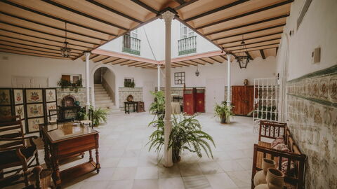 Posada La Casa Del Pintor, Innenhof