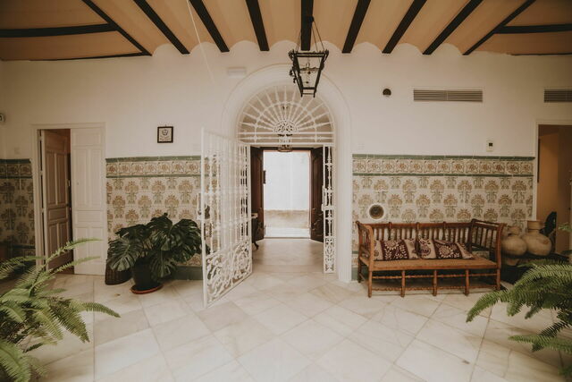Posada La Casa Del Pintor, Innenhof