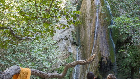 Richtis Schlucht, Wasserfall