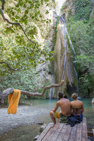 Richtis Schlucht, Wasserfall