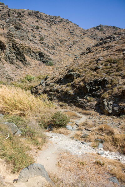 Richtis Schlucht, Wanderweg