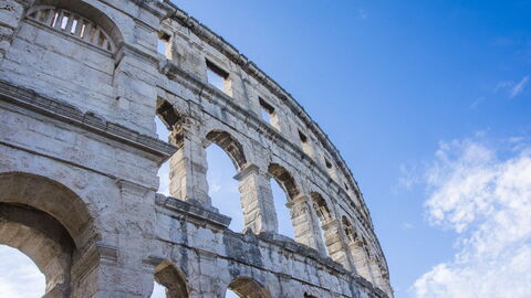 Pula Arena, Ausschnitt