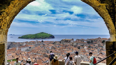 Blick auf Dubrovnik