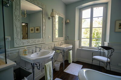 La Verdière, Badezimmer