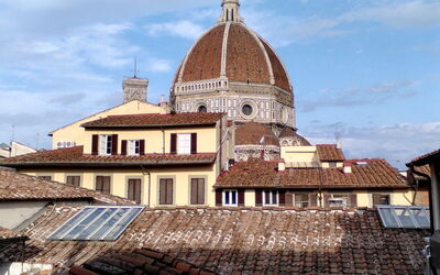 Aussicht von der Oblate Bibliothek