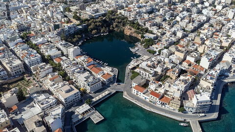 Blick auf den Voulimeni See