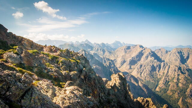 Berge auf Korsika