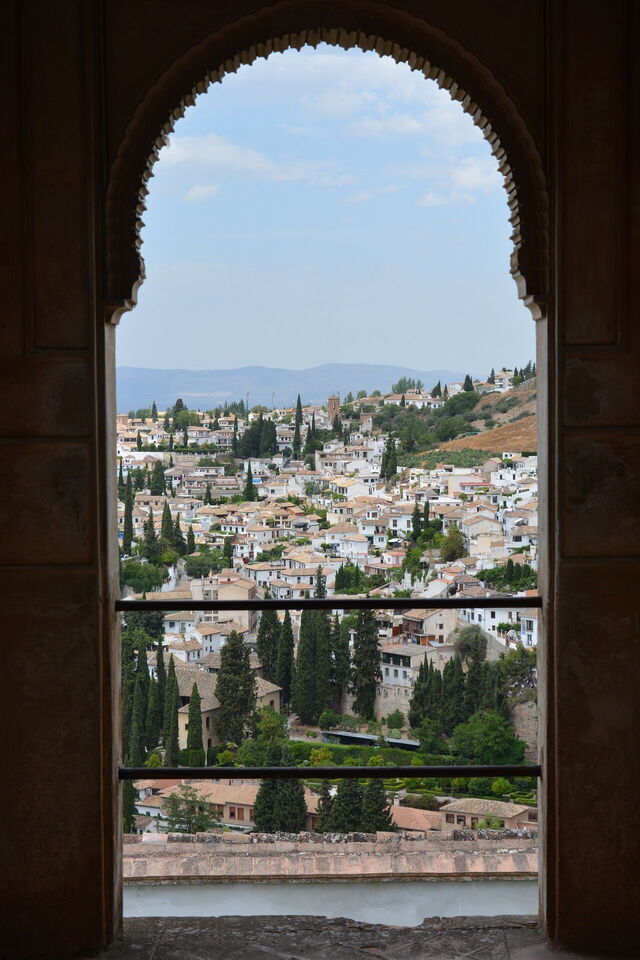 Blick auf Granada