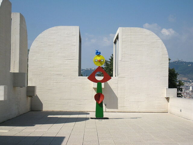 Fundació Joan Miró, Dach