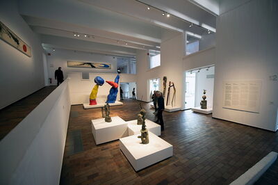 Fundació Joan Miró, Innenbereich