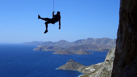 Klettern auf Kalymnos