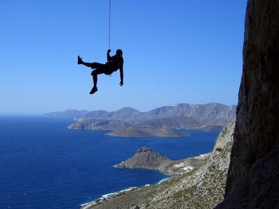 Klettern auf Kalymnos