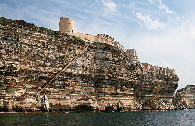 Treppe des Königs von Aragonien, Korsika