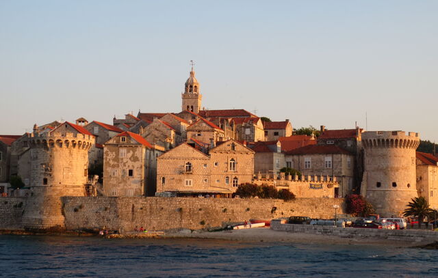 Aussicht auf Korčula