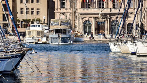 Der Alte Hafen von Marseille