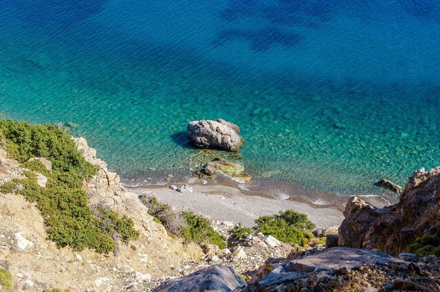 Ein Strand auf Kos