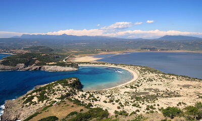 Ausblick von der alten Navarino Burg