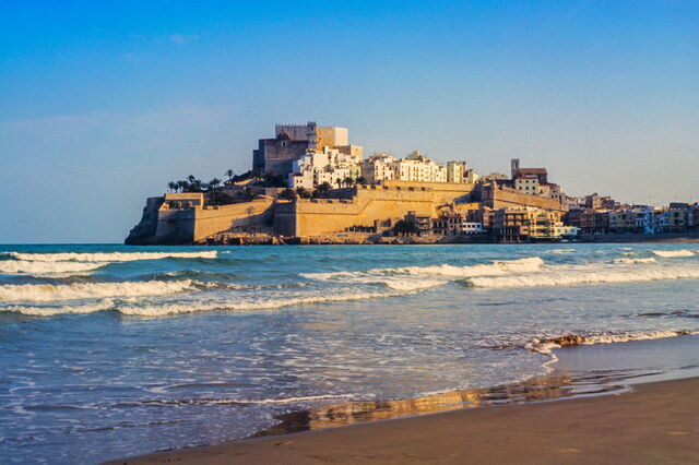 Peñíscola Burg am Strand