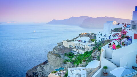 Aussicht in Oia