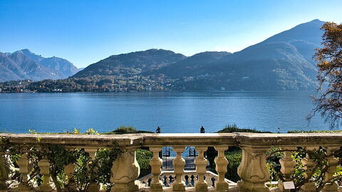 Aussicht von der Villa Carlotta