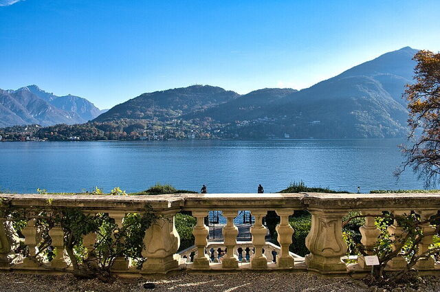 Aussicht von der Villa Carlotta