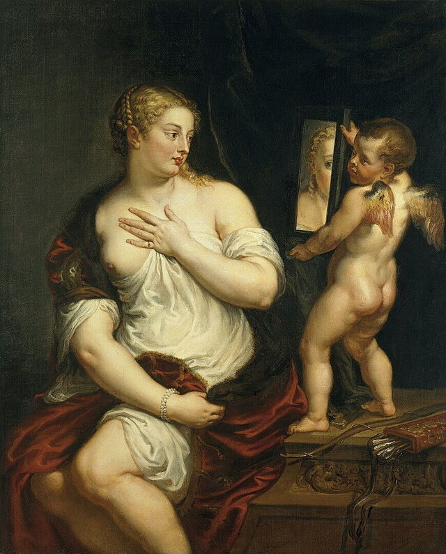 Venus und Amor, Rubens