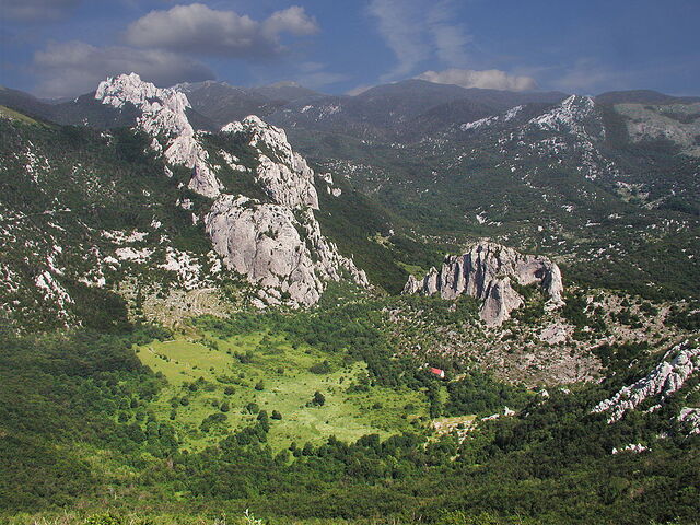 Panorama, Nördlicher Velebit Nationalpark