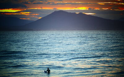Surfen in Biarritz