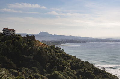 Die Küste von Biarritz