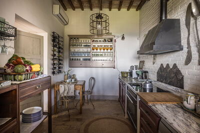 Villa Chiovada, Küche