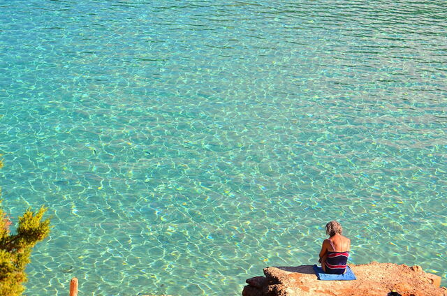 Das Wasser von Ibiza