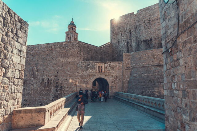 Alte Mauern von Dubrovnik