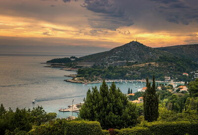 Sonnenuntergang in Dubrovnik