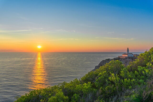 Ein Sonnenuntergang auf Mallorca