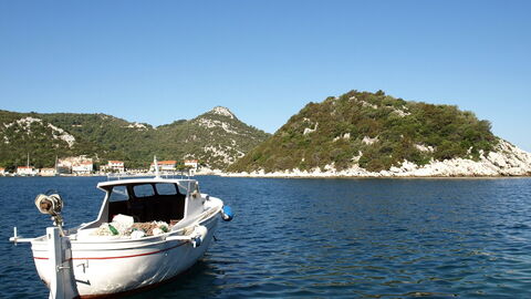 Meeresblick in Lastovo