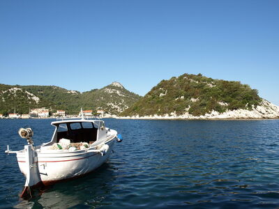 Meeresblick in Lastovo