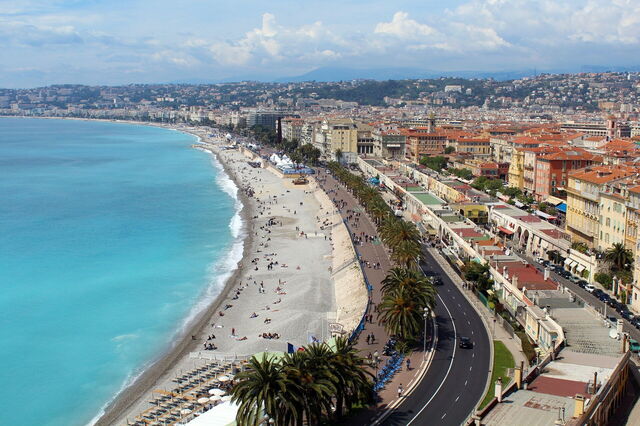 Strände in Nizza