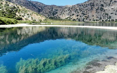 Kournas See, Panorama