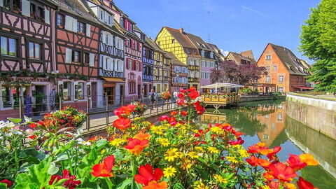 Kleines Venedig, Colmar, Frankreich
