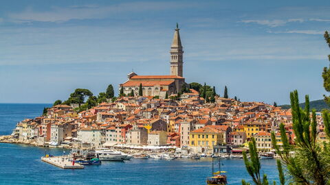 Skyline von Rovinj