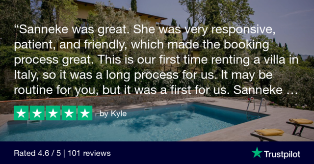 Eine Trustpilot Bewertung von Kyle