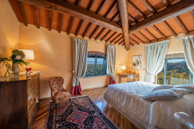 Villa Solaria, Schlafzimmer
