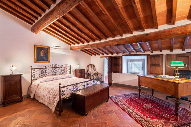 Villa La Canonica Di Pietrafitta, Schlafzimmer